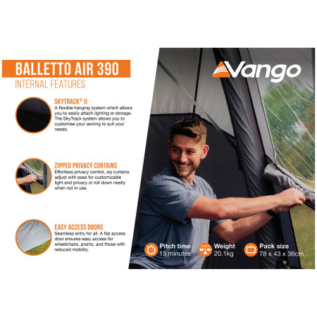 Predstan Vango Balletto Air 390