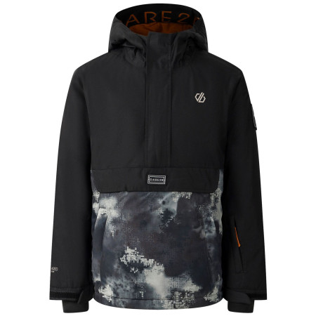 Detská lyžiarska bunda Dare 2b Freehand II Jacket čierna Black/Distressed Print