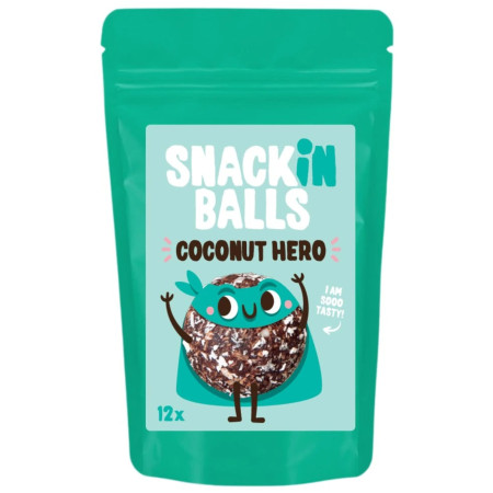 Športová výživa SNACKin BALLS Coconut Hero 156 g