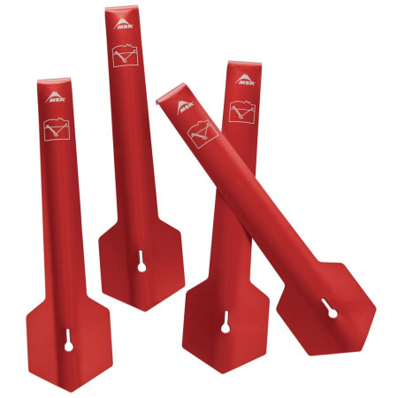 Kolíky MSR ToughStake Snow/Sand Stakes S 4 ks