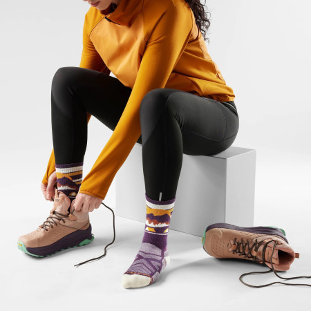 Dámske ponožky Smartwool W Hike Light Cushion Mountain Moon Crew