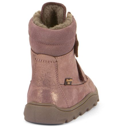 Detské zimné topánky Froddo Barefoot Zeru Tex Winter Pink/Gold