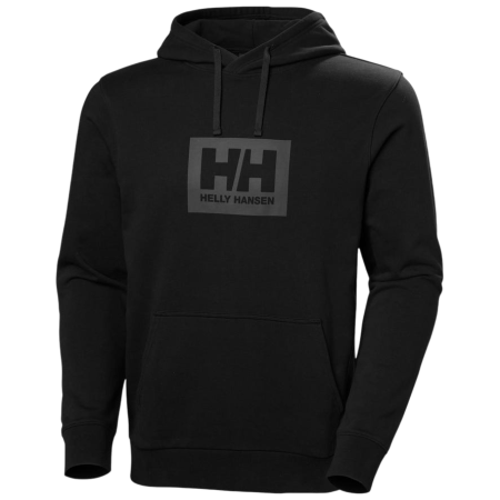 Pánska mikina Helly Hansen HH Box Hoodie 2025 čierna 990 Black