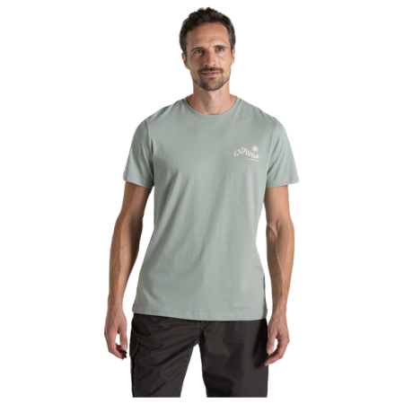 Pánske tričko Craghoppers Lucent Short Sleeved T-Shirt zelená Lichen Green