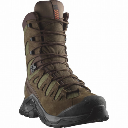 Pánske topánky Salomon Quest Tracker High Gore-Tex hnedá Earth Brown / Ranger Green / Black