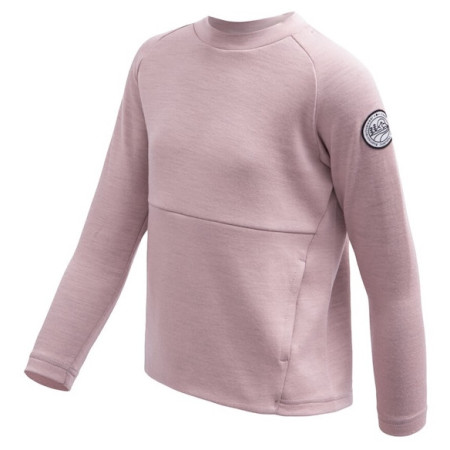 Detská funkčná mikina Sensor Merino Upper Traveller Pink svetloružová Pink