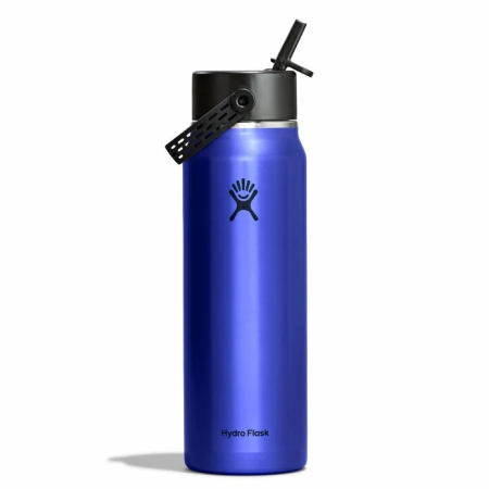 Termoska Hydro Flask 32 Oz Lightweight Wide Flex Straw Cap modrá Sapphire Blue