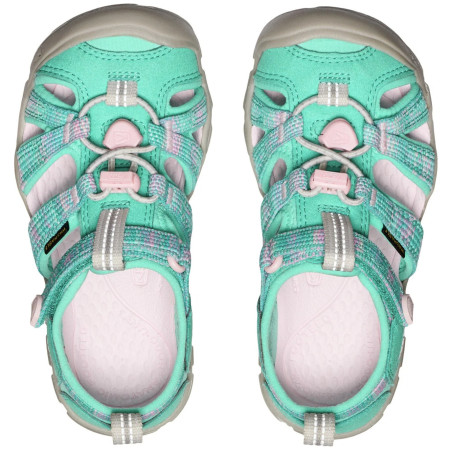Detské sandále Keen Seacamp II Cnx Children Bright Aqua/Giggle Pink