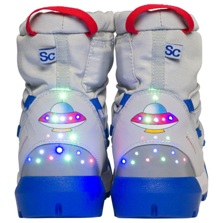 Detské snehule Viking Outdoor Footwear Spaceship Warm SC WP Light Grey/Royal Blue