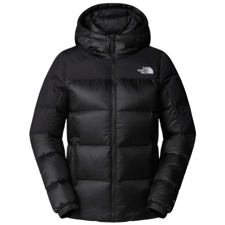 Dámska páperová bunda The North Face W Diablo Down 2.0 Hooded Jacket čierna Tnf Black Heather/Tnf Blk
