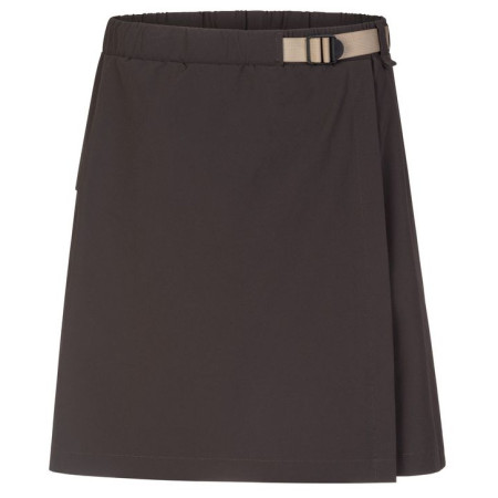 Sukňa Hannah Atta Skirt tmavohnedá raven