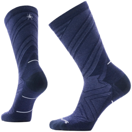 Ponožky Smartwool Women's Run Zero Cushion Crew Socks modrá