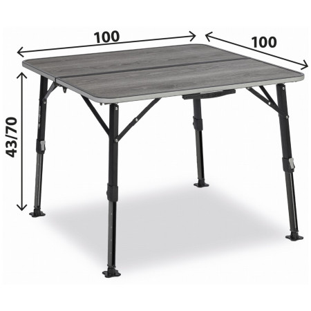 Stôl Brunner Elùtop Compack Square 100