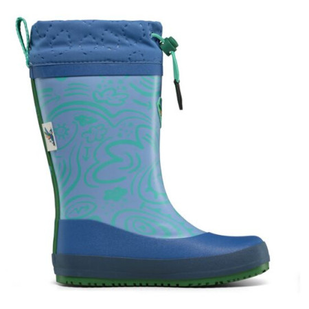 Detské gumáky Affenzahn Rainboot Vegan Puddly Bird of Paradise