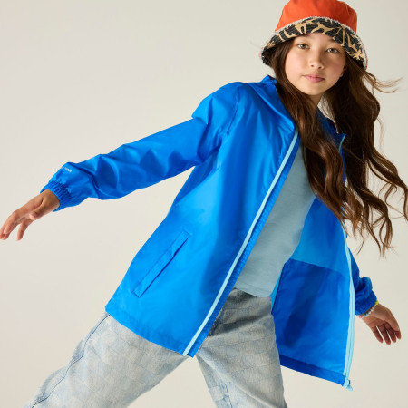 Detská bunda Regatta Kids’ Pack-It Jacket III Sonic Blue