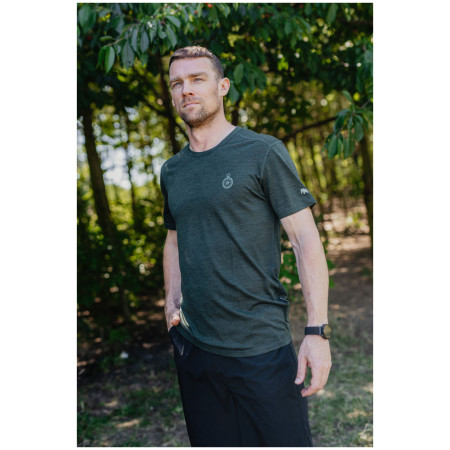 Pánske tričko Zulu Merino Quest 160 Short Comfy