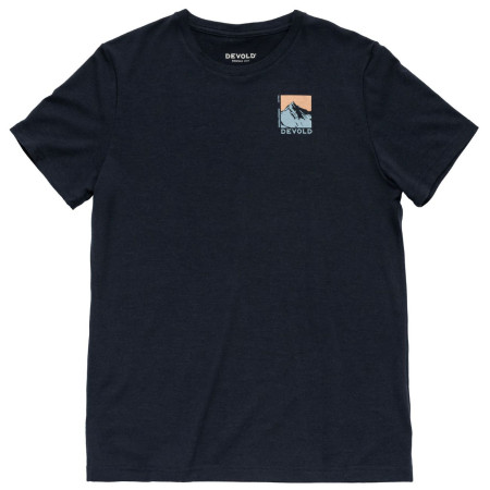 Pánske tričko Devold Classic "Summit" Tee Man čierna INK