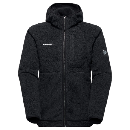 Pánska mikina Mammut Falera Pro ML Hooded Jacket Men čierna black 0001