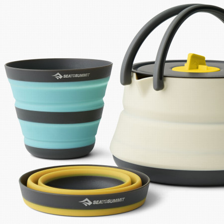 Sada riadov Sea to Summit Frontier UL Collapsible Kettle Cook Set 2P 3 Piece