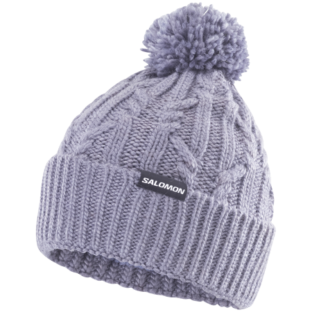 Čiapka Salomon Ivy Beanie modrá BLUE GRANITE