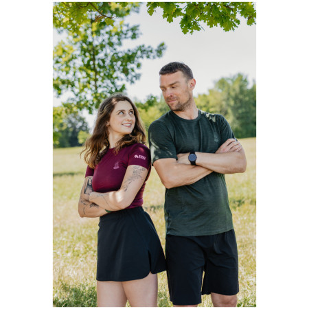 Pánske tričko Zulu Merino Fire 160 Short Comfy