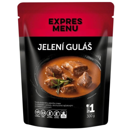 Hotové jedlo Expres menu Jelení guláš