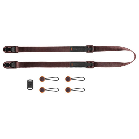 Popruh Peak Design Leash červená Eclipse