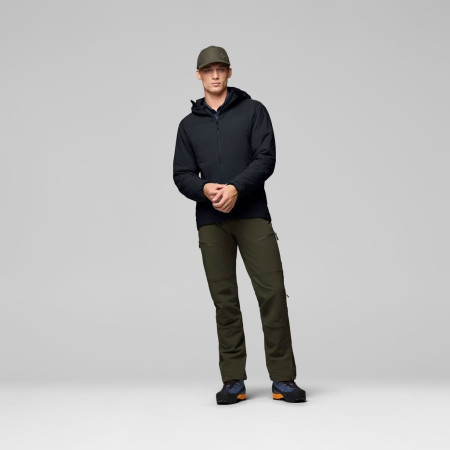 Pánska zimná bunda Norrona femund thermo60 Zip Hood