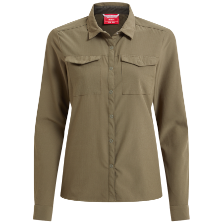Košeľa Craghoppers NosiLife Pro Long Sleeved Shirt III zelená Wild Olive