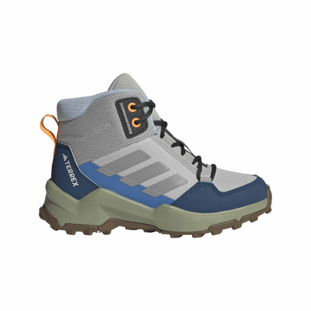 Detské topánky Adidas Terrex Ax4R Mid K Grey sivá Gretwo/Refsil/Globlu