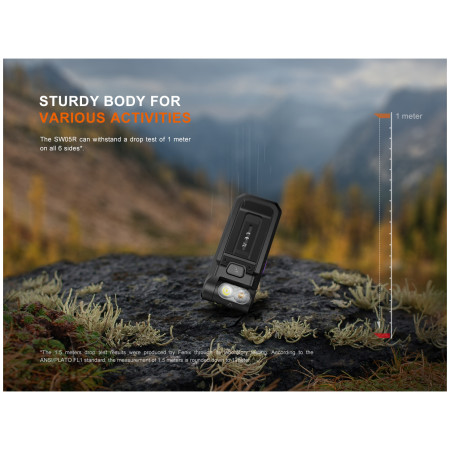 Vrecková baterka Fenix SW05R-UV