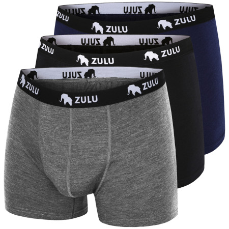 Pánske boxerky Zulu Merino 160 4in 3-pack