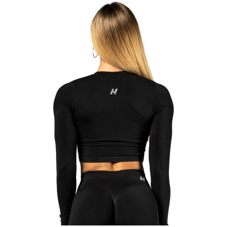 Dámsky top Nebbia Seamless Long Sleeve Crop Top Power