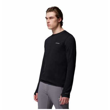 Pánske funkčné tričko Columbia Tech Trail™ Utility Warm Ls Crew čierna Black