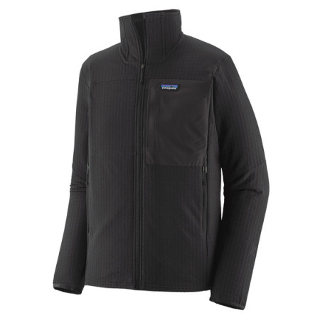 Pánska funkčná mikina Patagonia M's R2 TechFace Jkt čierna Black