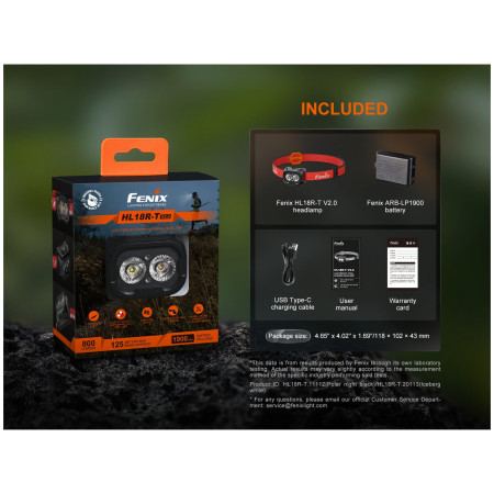 Čelovka Fenix HL18R-T V2.0