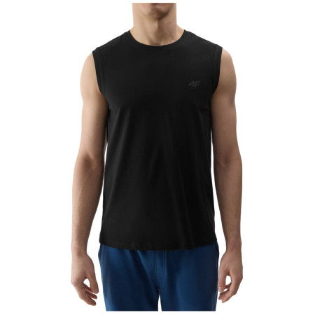 Pánske tielko 4F Sleeveless M075 čierna Black