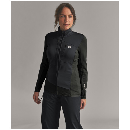 Dámska funkčná mikina Ortovox Fleece Grid Jacket W