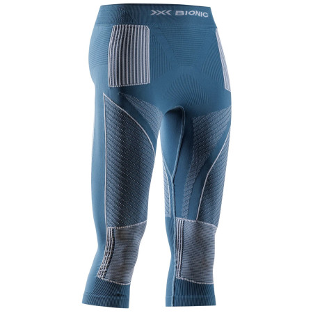 Dámske funkčné spodky X-Bionic Energy Accumulator 4.0 Pants 3/4 modrá MINERAL BLUE/ARCTIC WHITE