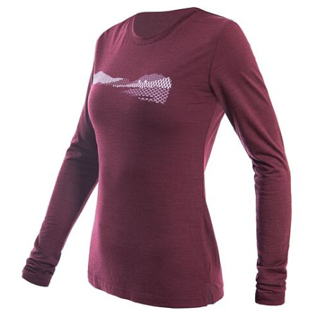 Dámske tričko Sensor Merino Air Pt Hills dl.rukáv