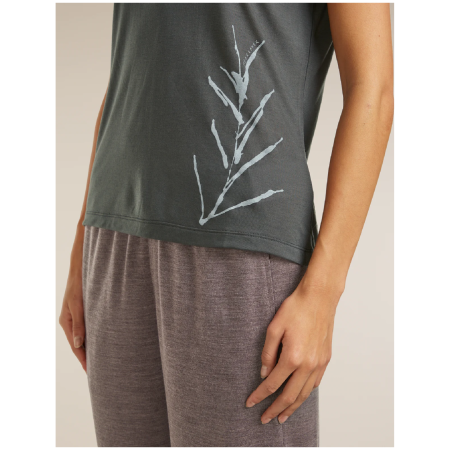 Dámske funkčné tričko Icebreaker Merino Blend Core SS Tee Panax