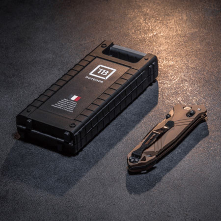 Zatvárací nôž TB OUTDOOR Cac S200 French Army Knife Textured Pa6 Smooth