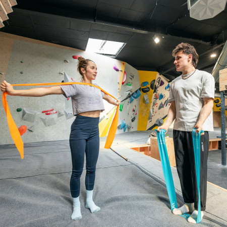 Posilňovacia guma YY VERTICAL Warm Up Band Blue Medium