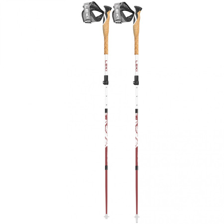 Trail Running palice Leki Cross Trail FX Superlite Compact 110-120 cm biela
