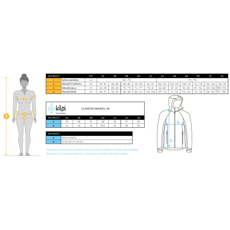 Dámska mikina Kilpi Mariel-W