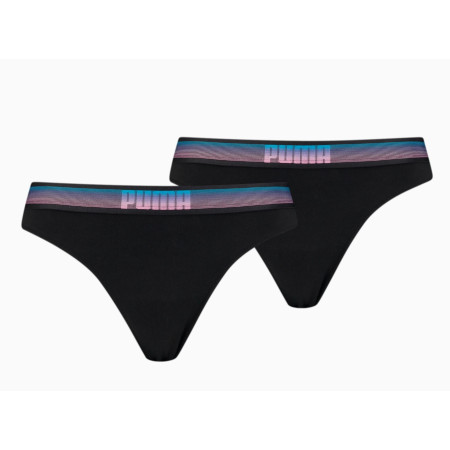Dámske nohavičky Puma Luminous String 2P čierna black combo