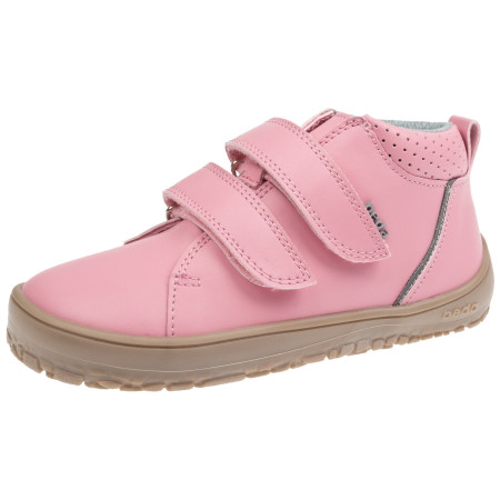 Detské barefoot topánky Beda Mid Rose ružová Pink