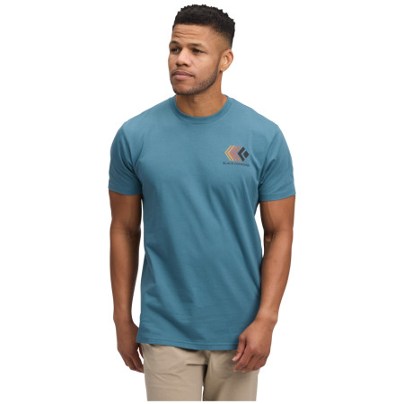 Pánske tričko Black Diamond M Faded Ss Tee