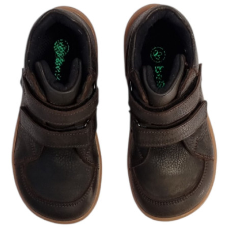 Detské barefoot topánky beBare 3602SA Brown