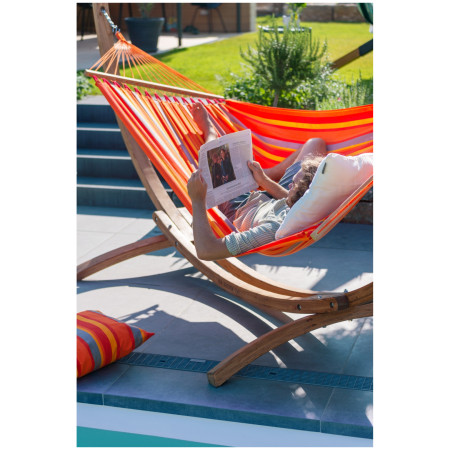 Hojdacia sieť s tyčami La Siesta Alisio Double